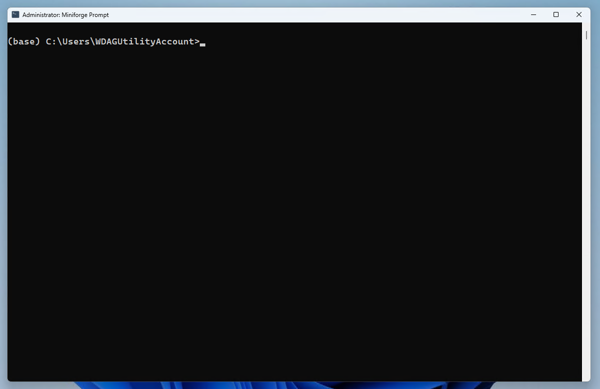 Conda-Forge installer