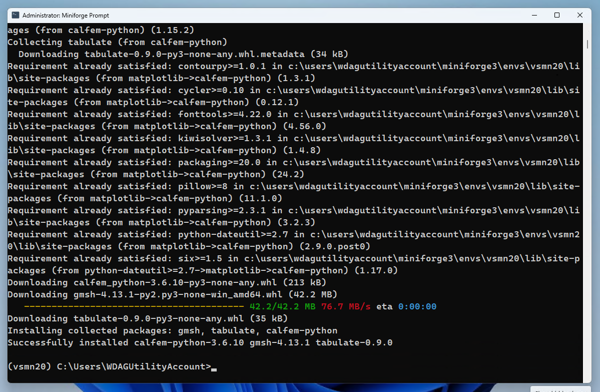 Conda-Forge installer