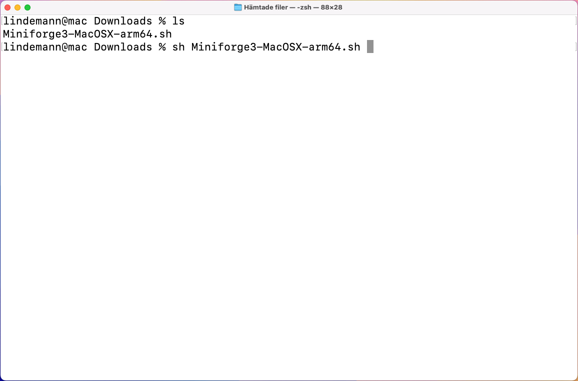 Conda-Forge installer