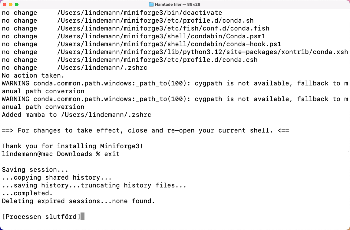 Conda-Forge installer